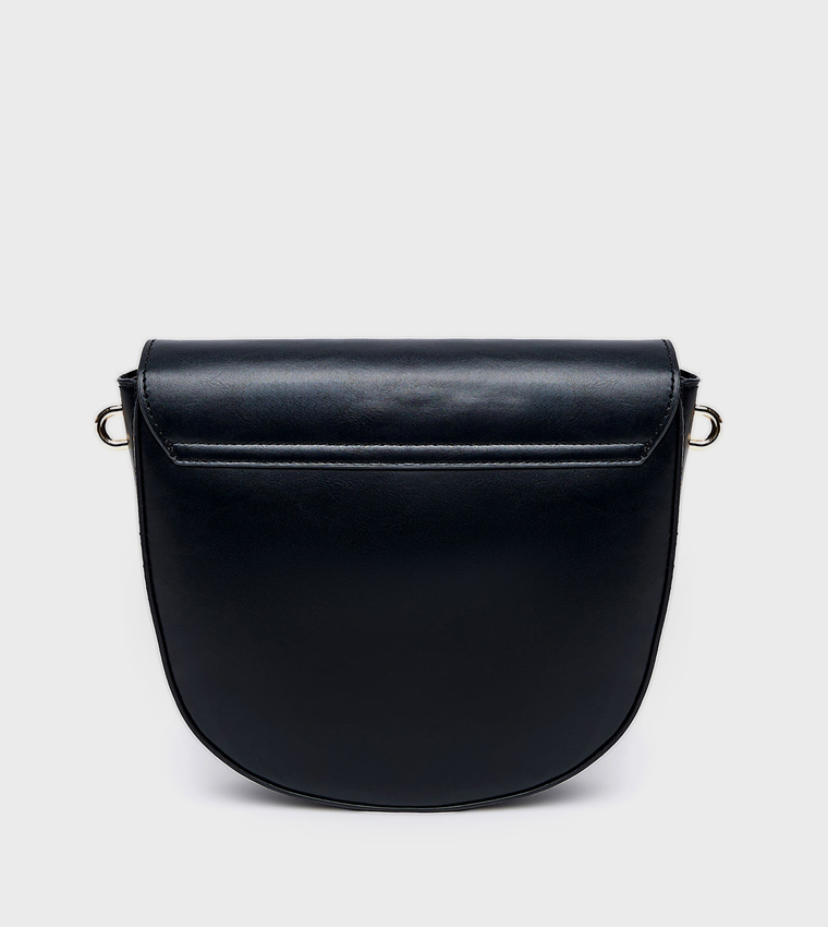 Textured Saddle Bag