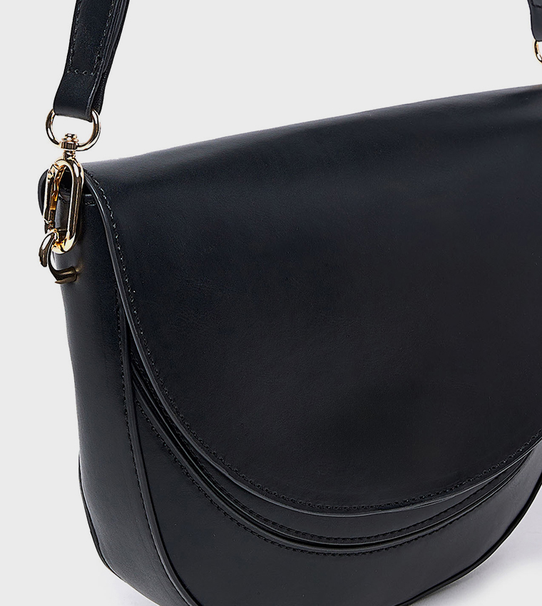 Textured Saddle Bag
