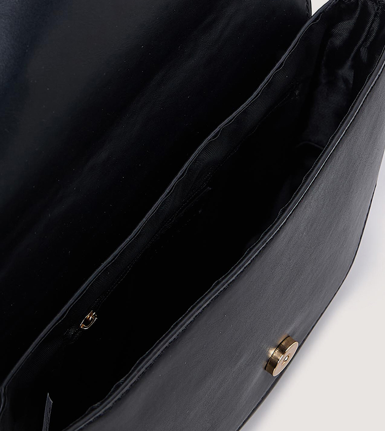 Textured Saddle Bag