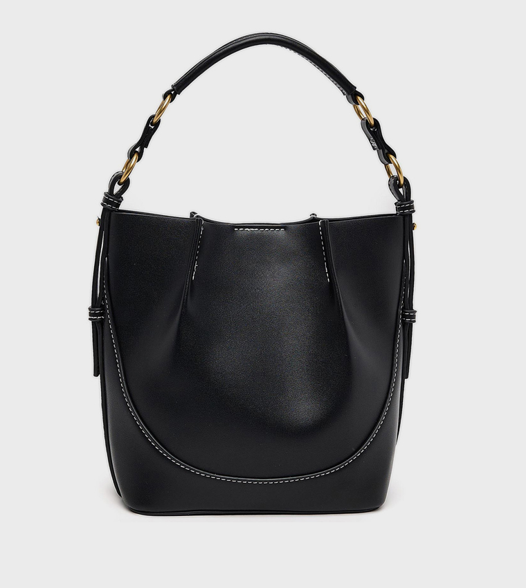 Textured Shoulder Bag