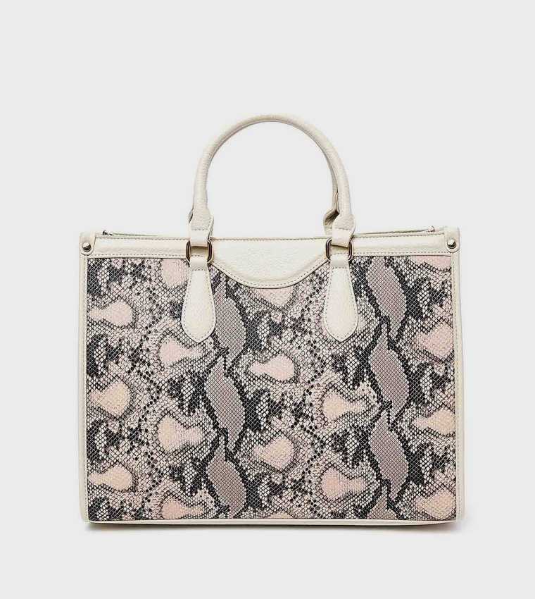 Patterned Tote Bag