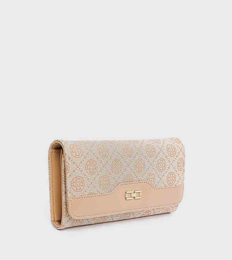 Patterned Long Wallet