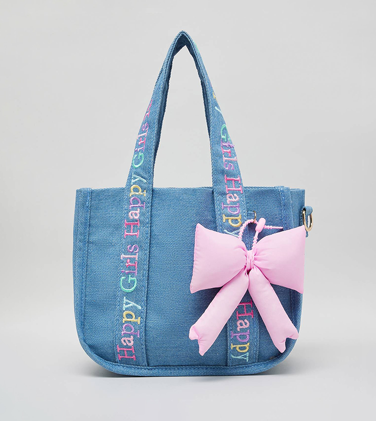 Embroidered Tote Bag