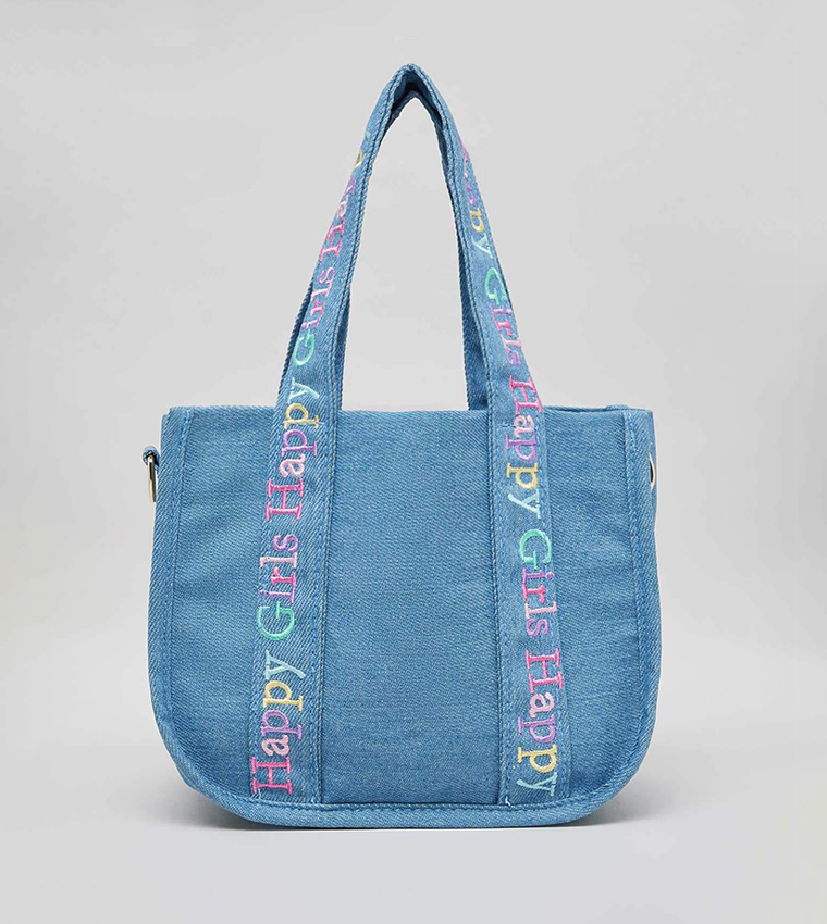 Embroidered Tote Bag