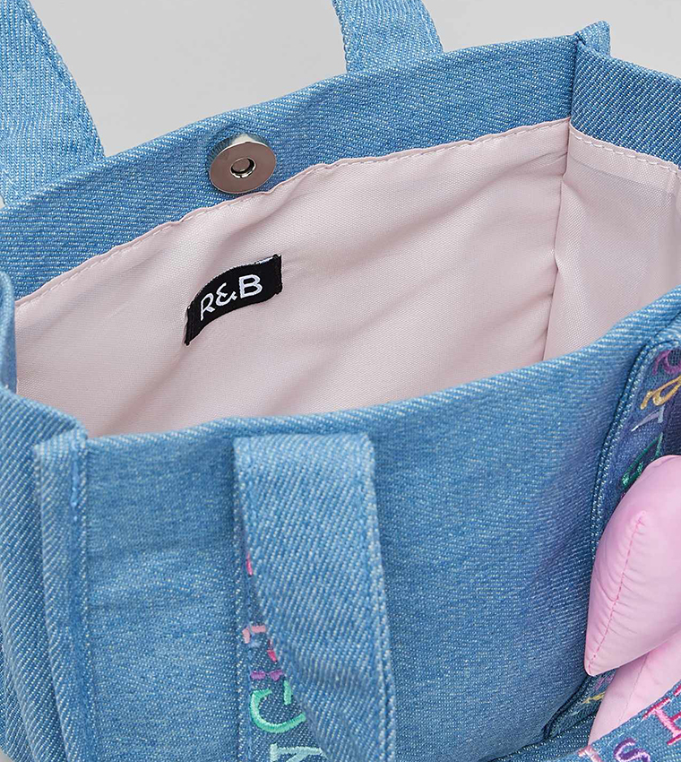 Embroidered Tote Bag