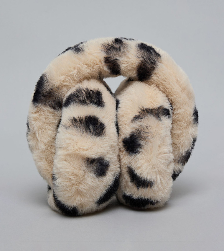 دفايات أذن بنقشة حيوان