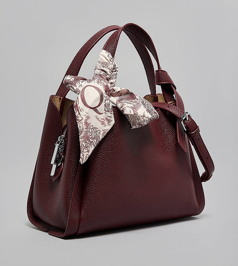 Textured Shoulder Bag