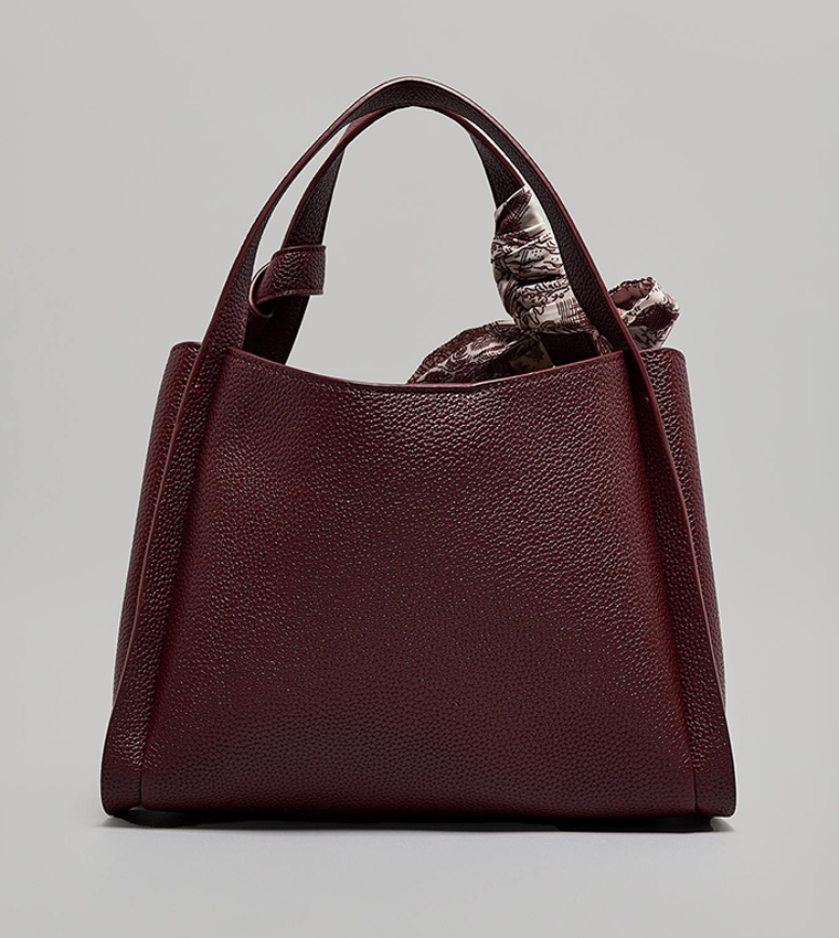 Textured Shoulder Bag