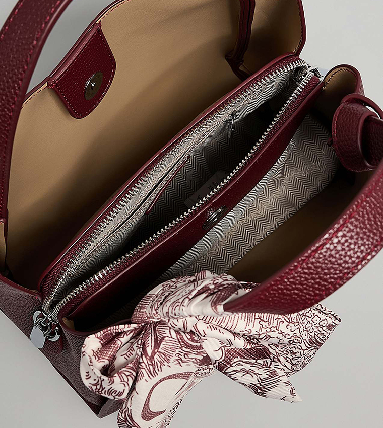 Textured Shoulder Bag
