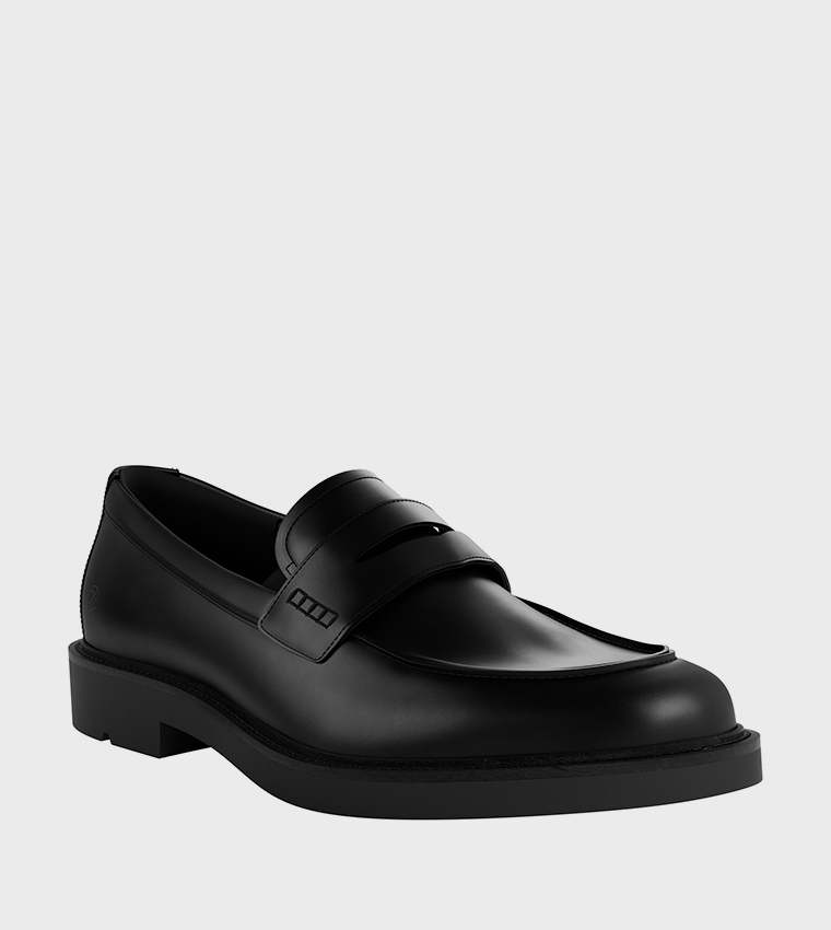 Buy ECCO METROPOLE London Slip On Loafers In Black | 6thStreet UAE