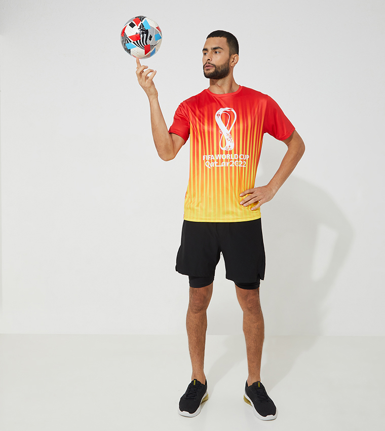 Qatar Fifa World Cup Mini Me Printed T-Shirt