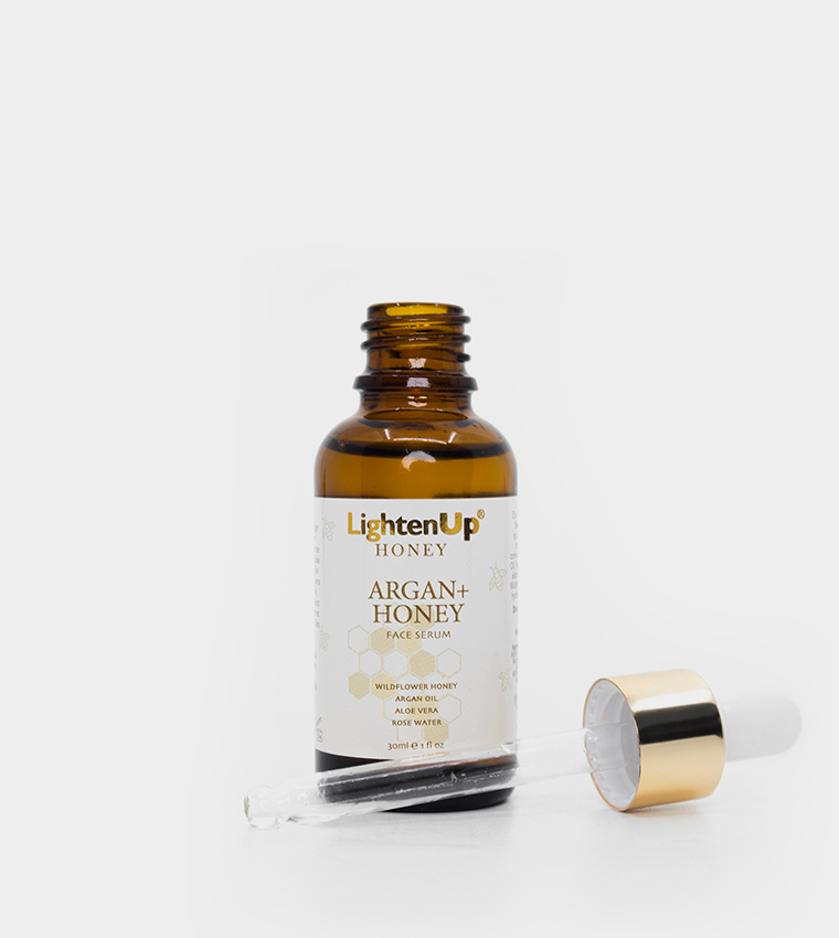Honey Argan + Honey Lightening Face Serum, 30ml