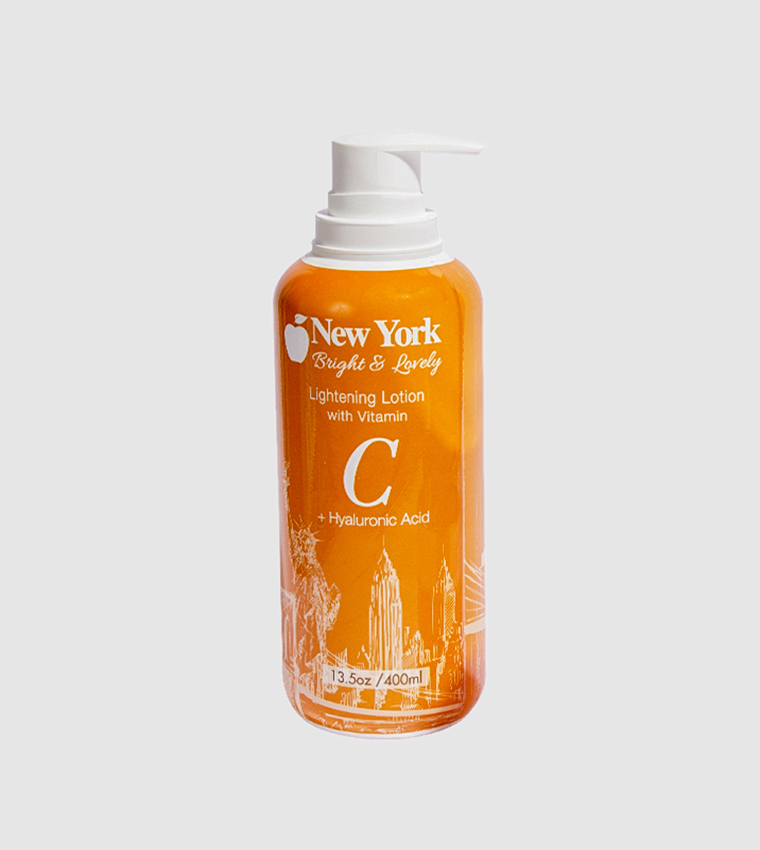 New York Bright & Lovely Lightening Lotion With Vitamin C + Hyaluronic Acid, 400 ml