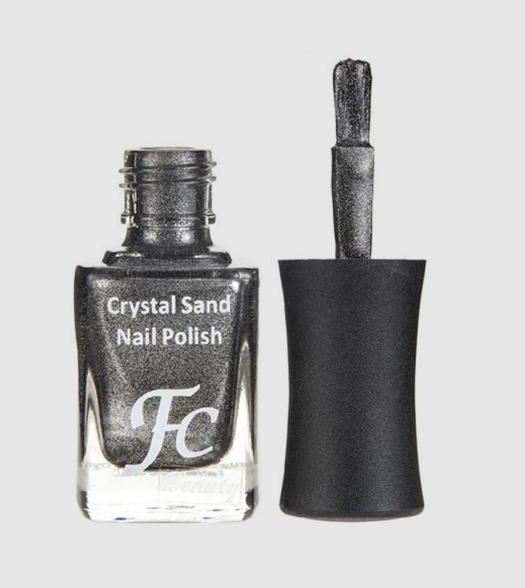 Crystal Sand Nail Polish 10-Grey