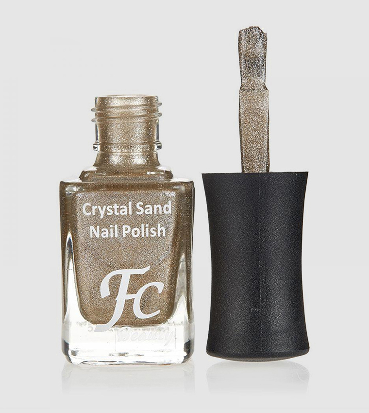 Crystal Sand Nail Polish 15-Brown