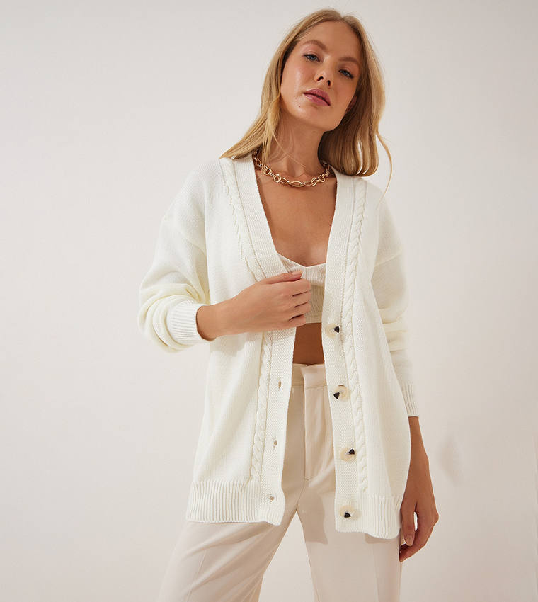 Oversized longline clearance cardigan