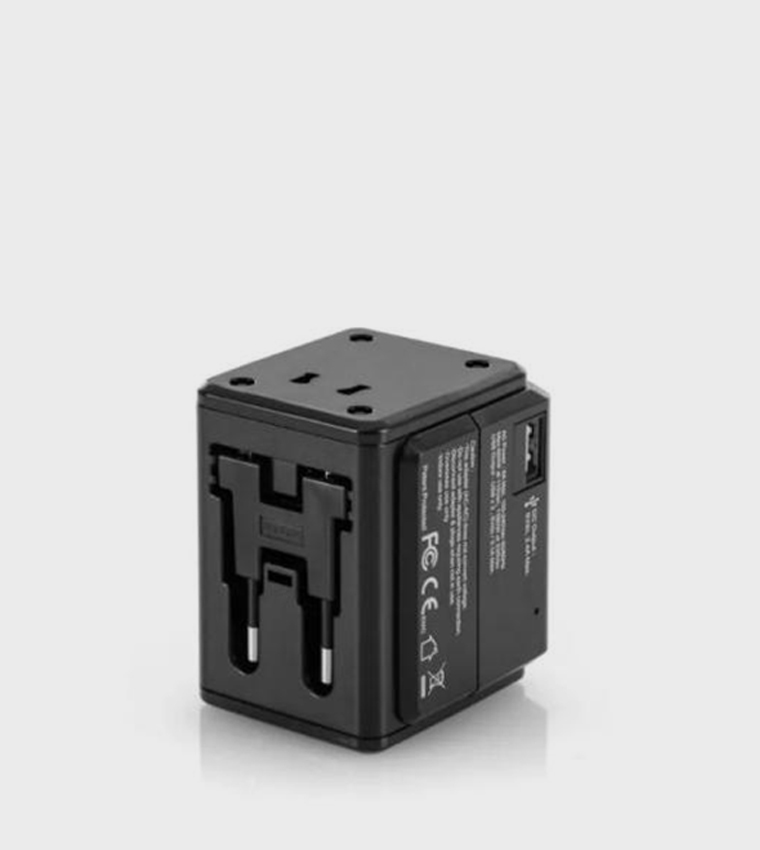 Universal Travel Adapter, 3 USB Slots