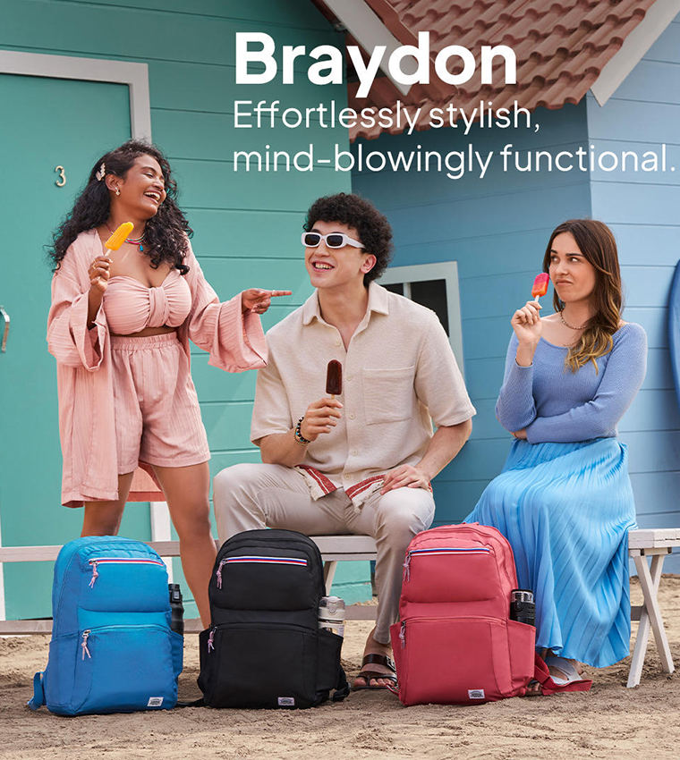 Braydon Zippered Backpack, 22L
