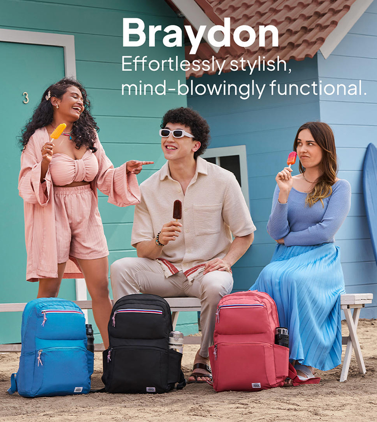 Braydon Zippered Backpack, 22L