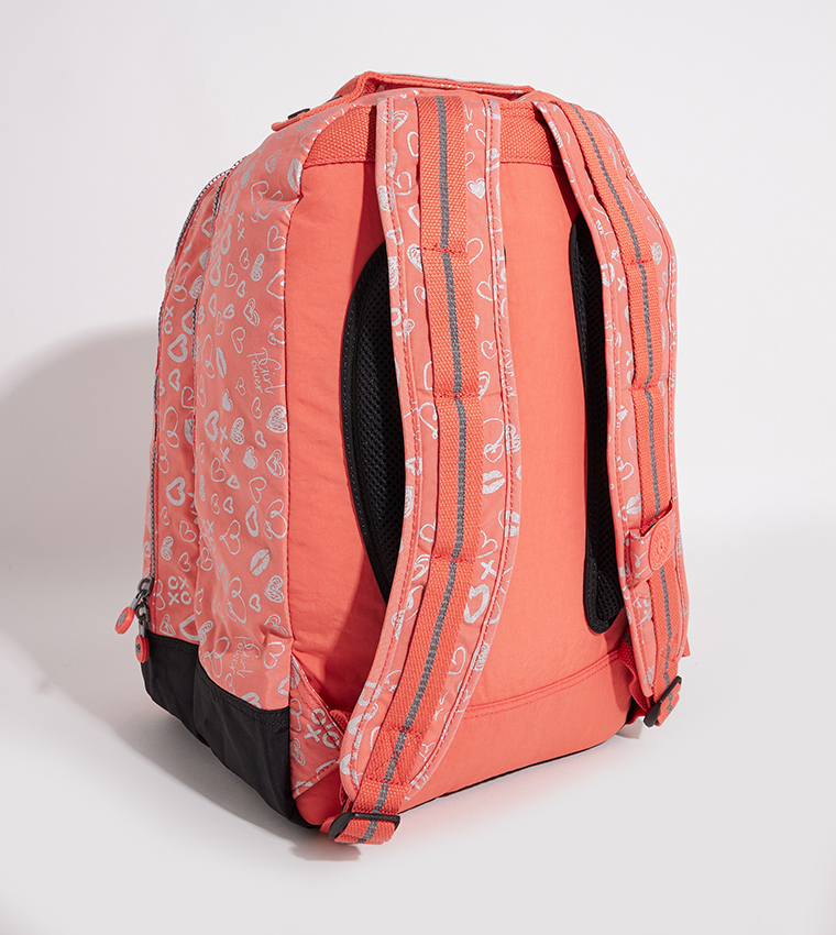 Orange shop kipling backpack