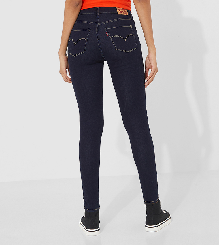 Buy Levi's 720 Super Skinny Fit Extra High Rise Jeans In Blue | 6thStreet  Kuwait