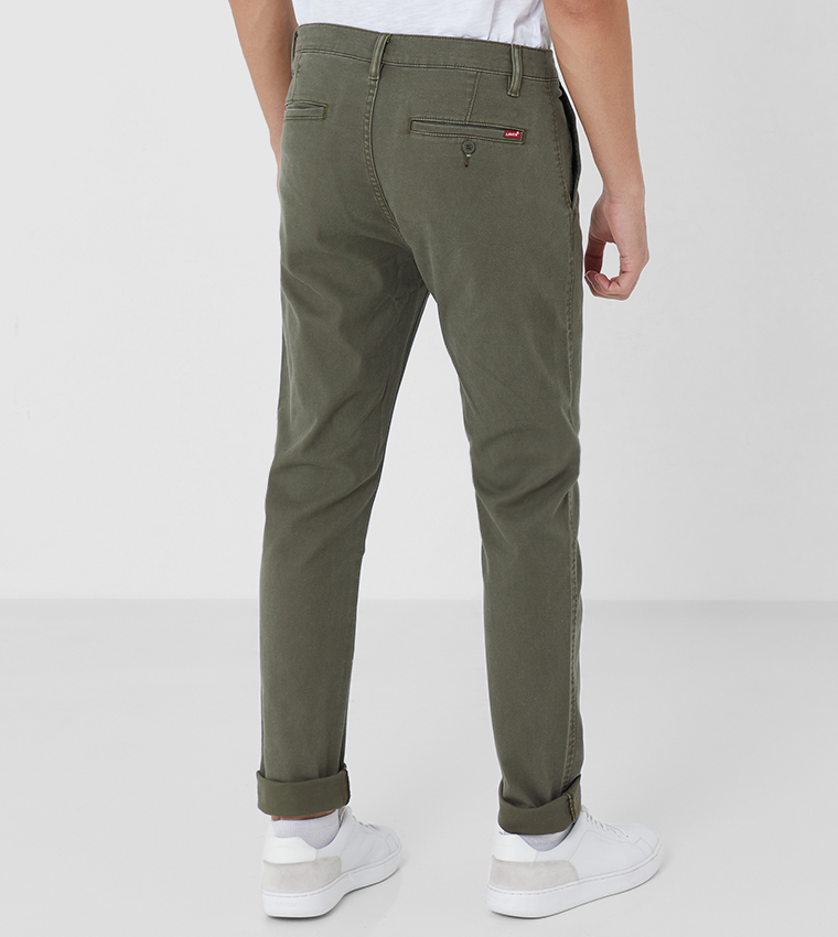Buy Levi's Tapered Leg Chino Pants In Green | 6thStreet UAE