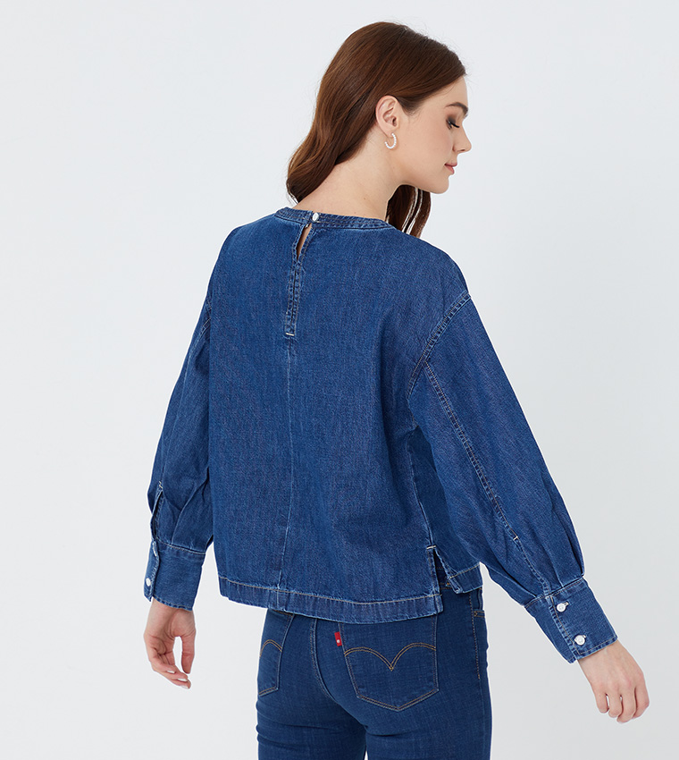 levis begonia blouse