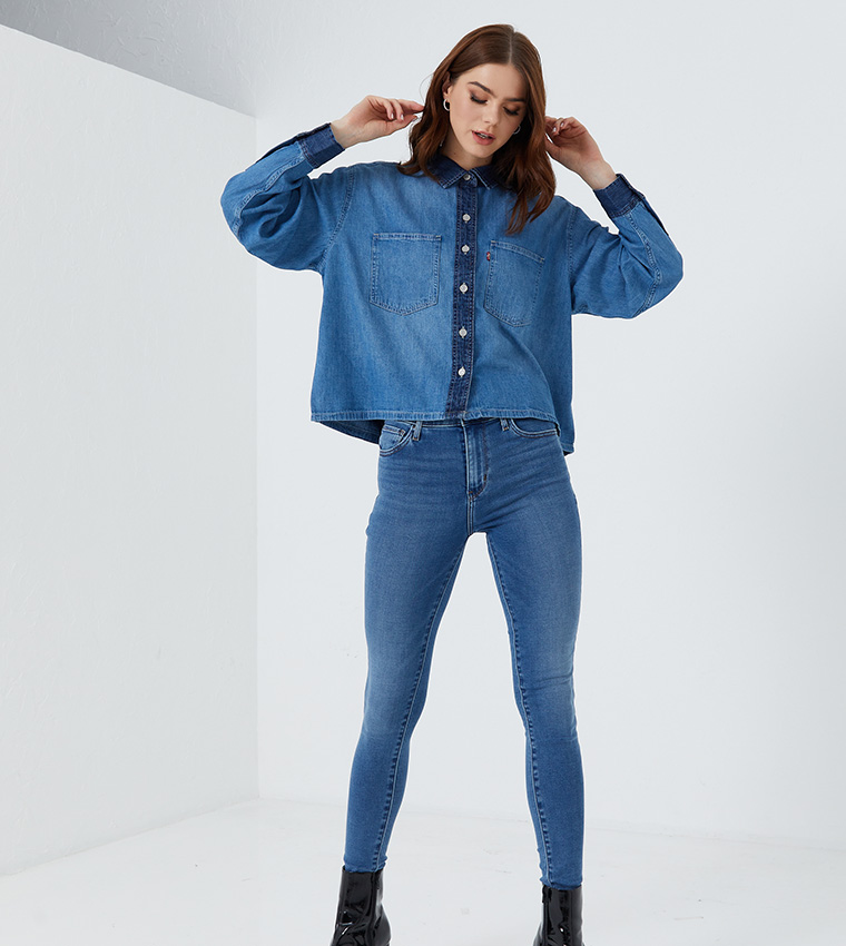 levi's maple utility shirt