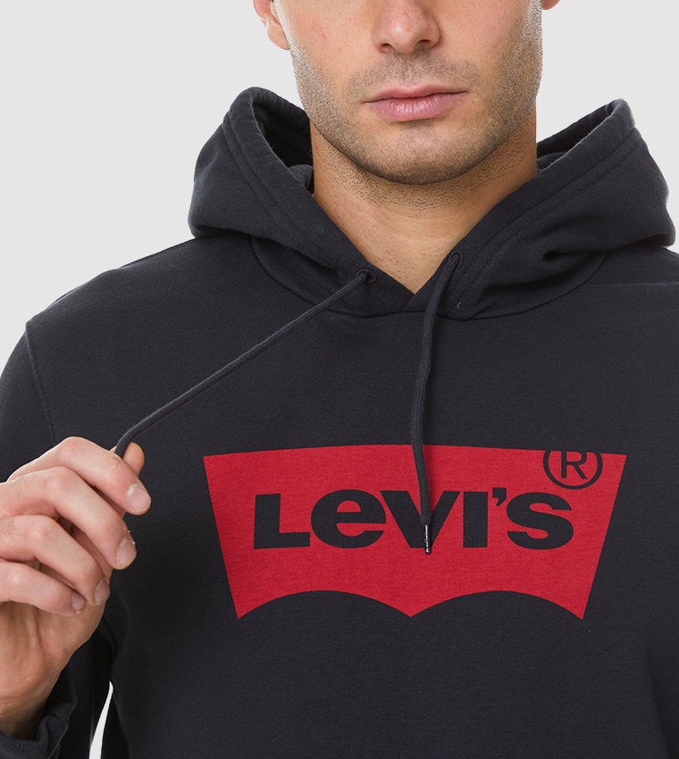 Buy Levi s Graphic Printed Hoodie In Red 6thStreet Qatar