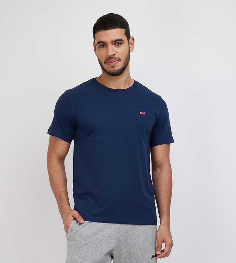 Logo Detail Crew Neck T-Shirt