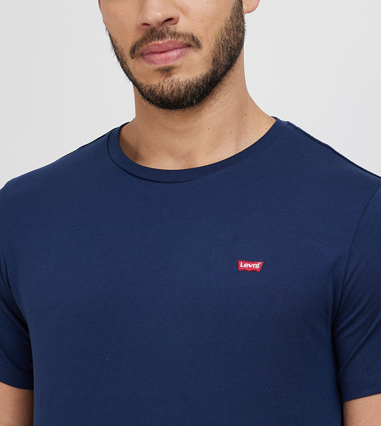 Logo Detail Crew Neck T-Shirt