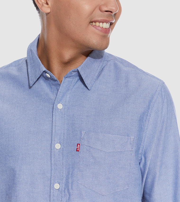 Classic One Pocket Standard Fit Casual Shirt