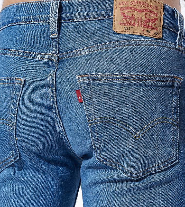511 Mid Rise Slim Fit Jeans 