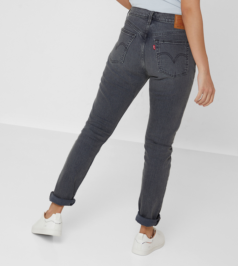 Buy Levi's 501® Skinny Jeans In Grey | 6thStreet UAE