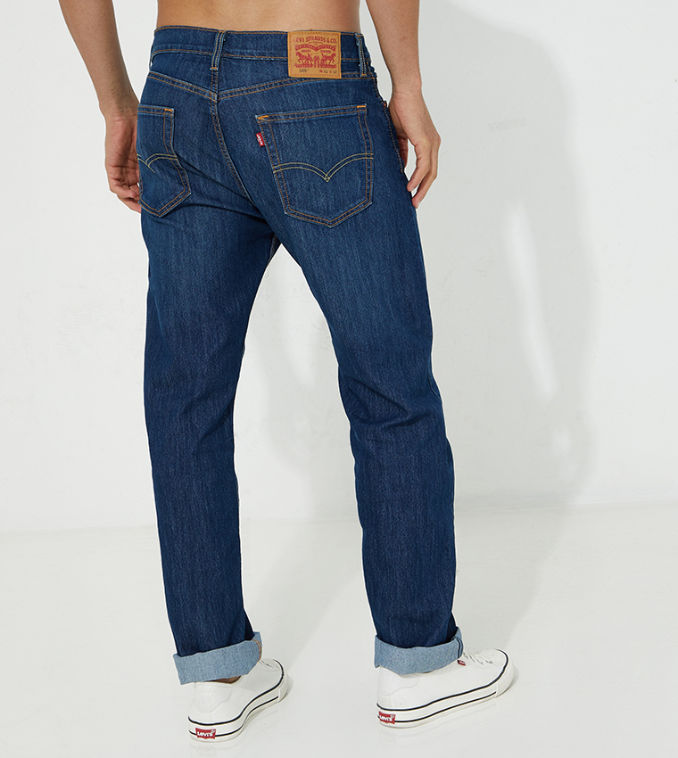 Buy Levi's Regular Straight Fit Jeans In Blue | 6thStreet Bahrain