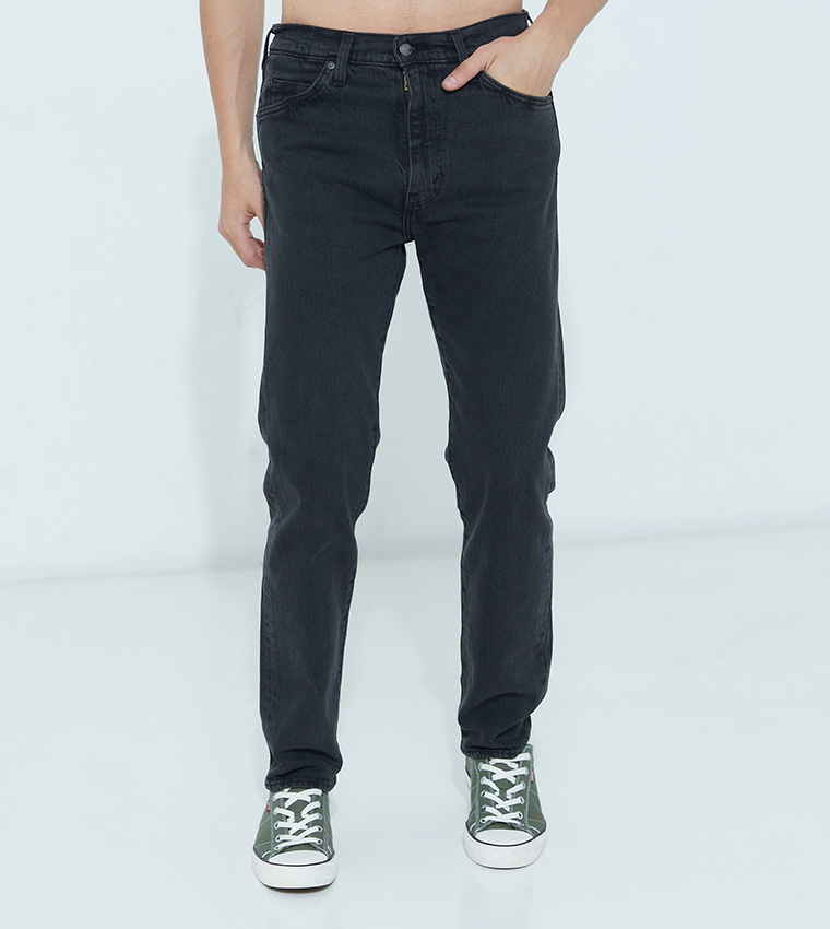 Buy Levi's Levi's So High Slim Jeans In Black | 6thStreet UAE