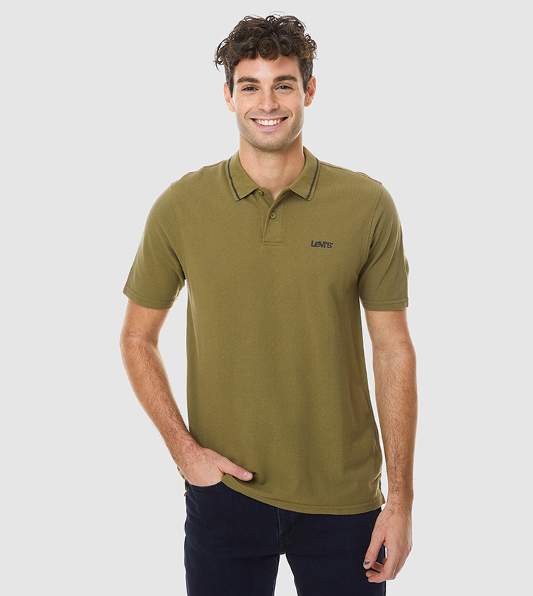 Buy Levi s Relaxed Seasonal Polo T Shirt In Green 6thStreet Bahrain