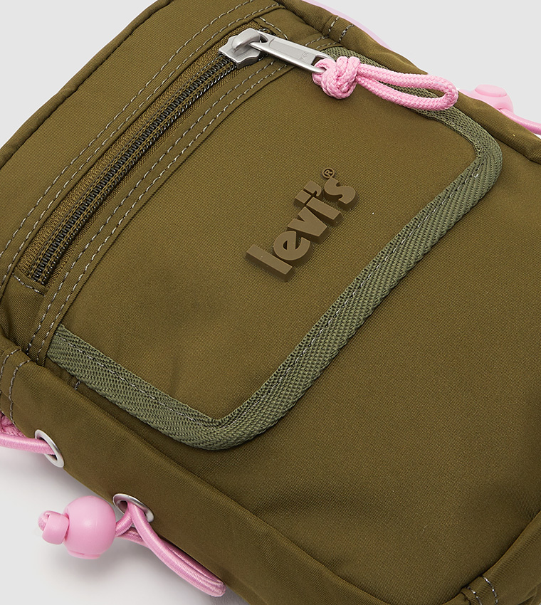 Buy Levi's Basic Essential Lanyard Bag In Green | 6thStreet Qatar