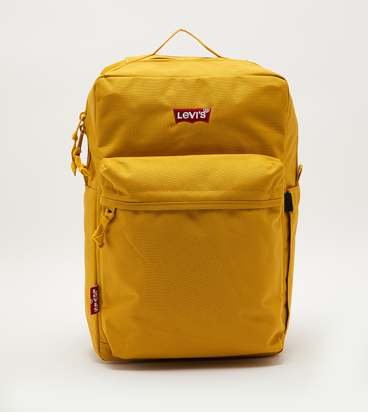 Buy Levi's L Pack Standard Issue Backpack In Yellow | 6thStreet UAE