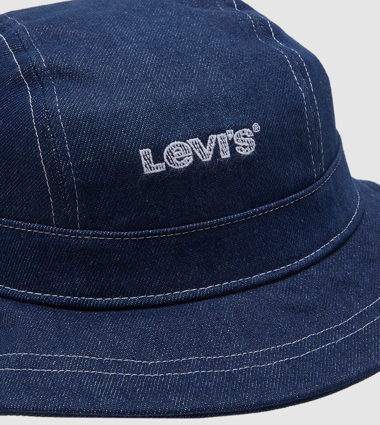Levi's Headline Bucket Hat Unisex - 100% Cotone | Cappello Tradizionale Lavabile A Mano - Foto 10