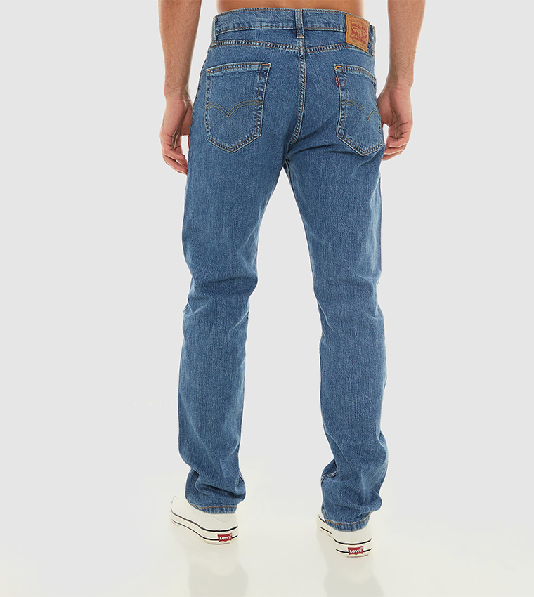 Buy Levi's 505 Straight Fit Jeans In Blue | 6thStreet Kuwait