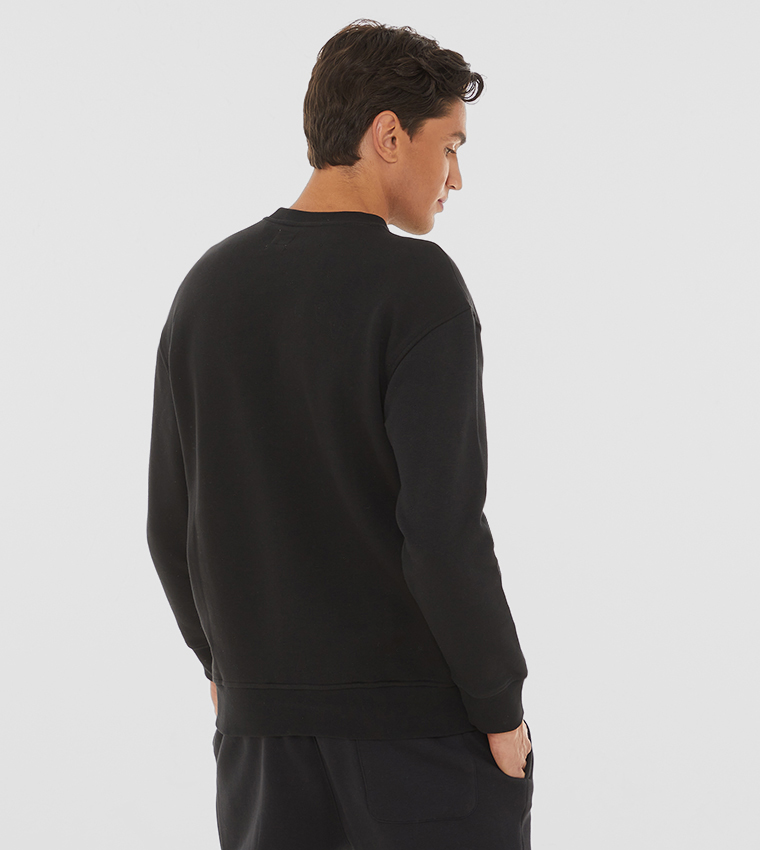 Buy Levi's Seasonal Logo Printed Sweatshirt In Black | 6thStreet UAE