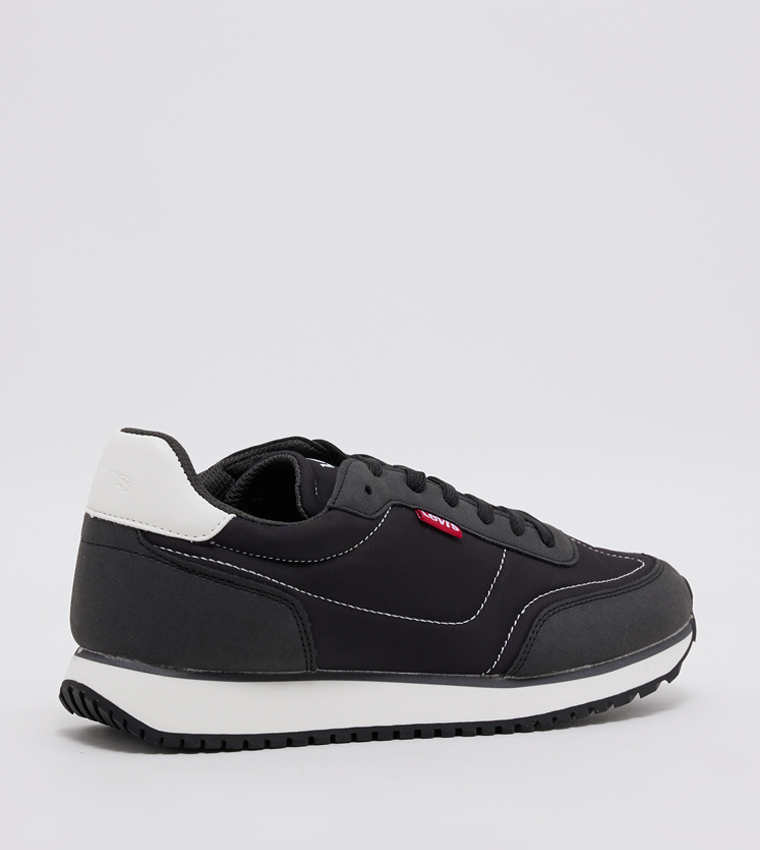Logo Detail Lace-Up Sneakers