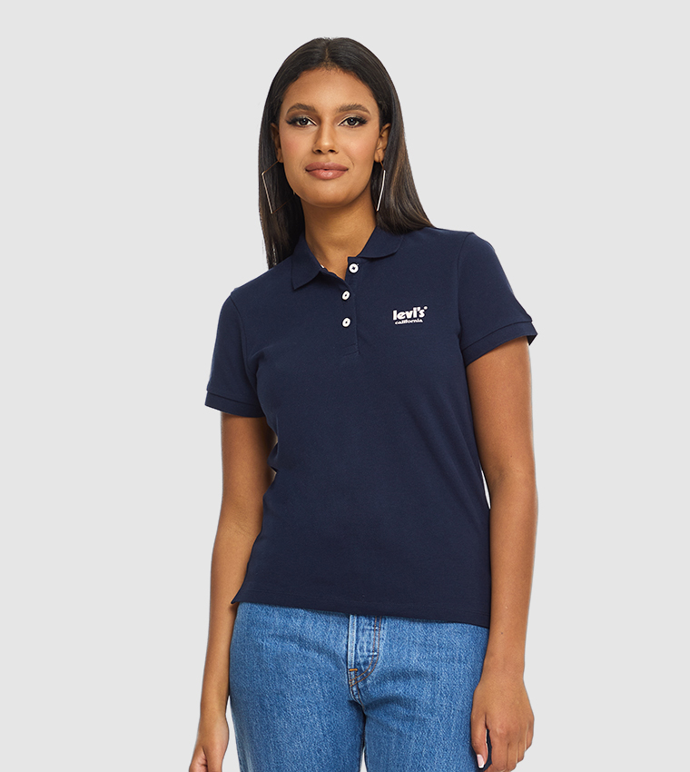 Levi's blue polo t shirt best sale