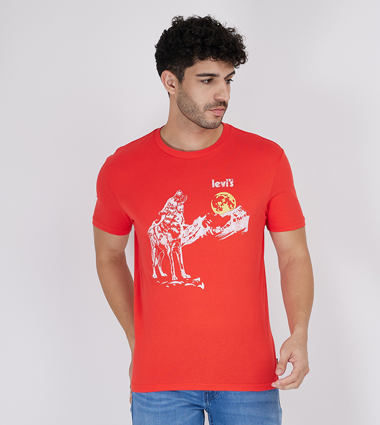 Graphic Printed Crew Neck T-Shirt