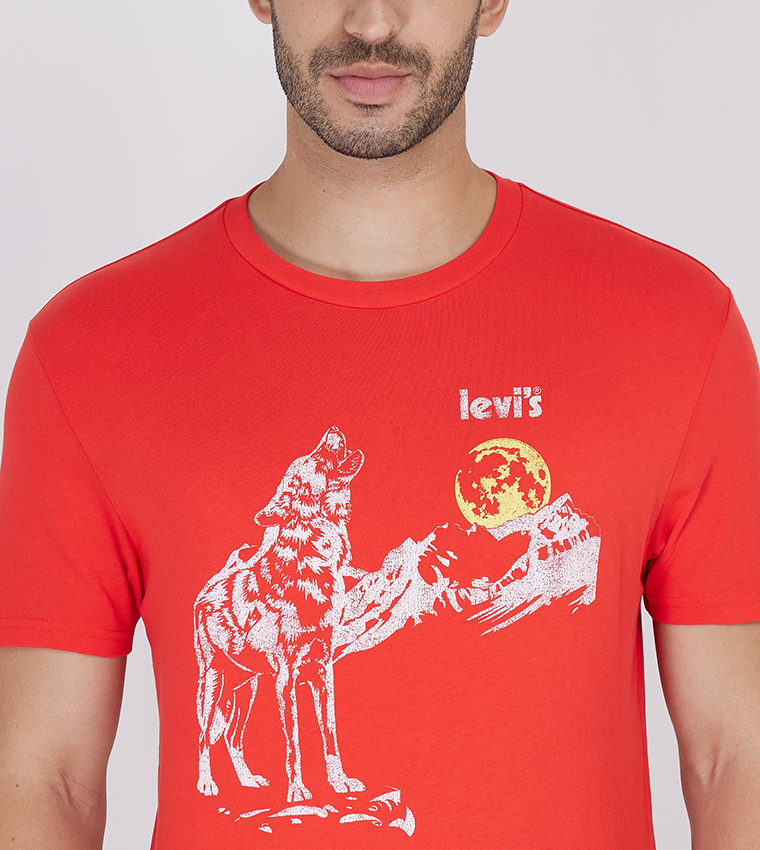 Graphic Printed Crew Neck T-Shirt