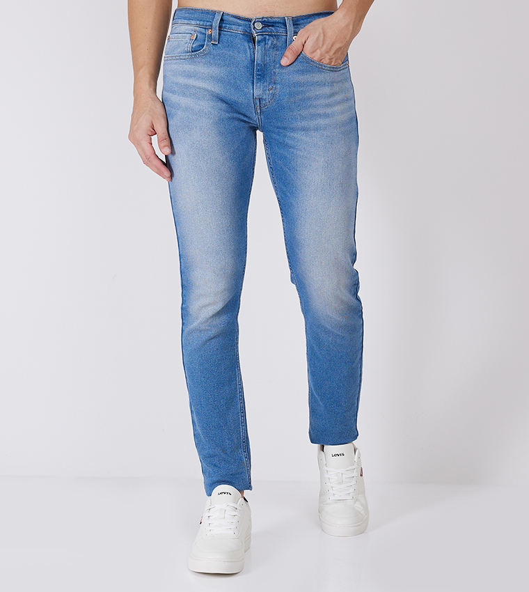 512 Mid-Rise Straight Fit Jeans