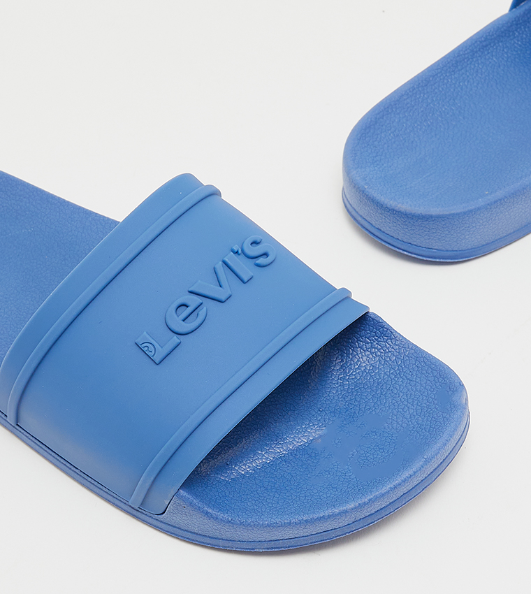 Buy Levi s JUNE 3D Slides In Blue 6thStreet Qatar Buy Levi s JUNE 3D Slides In Blue 6thStreet Qatar