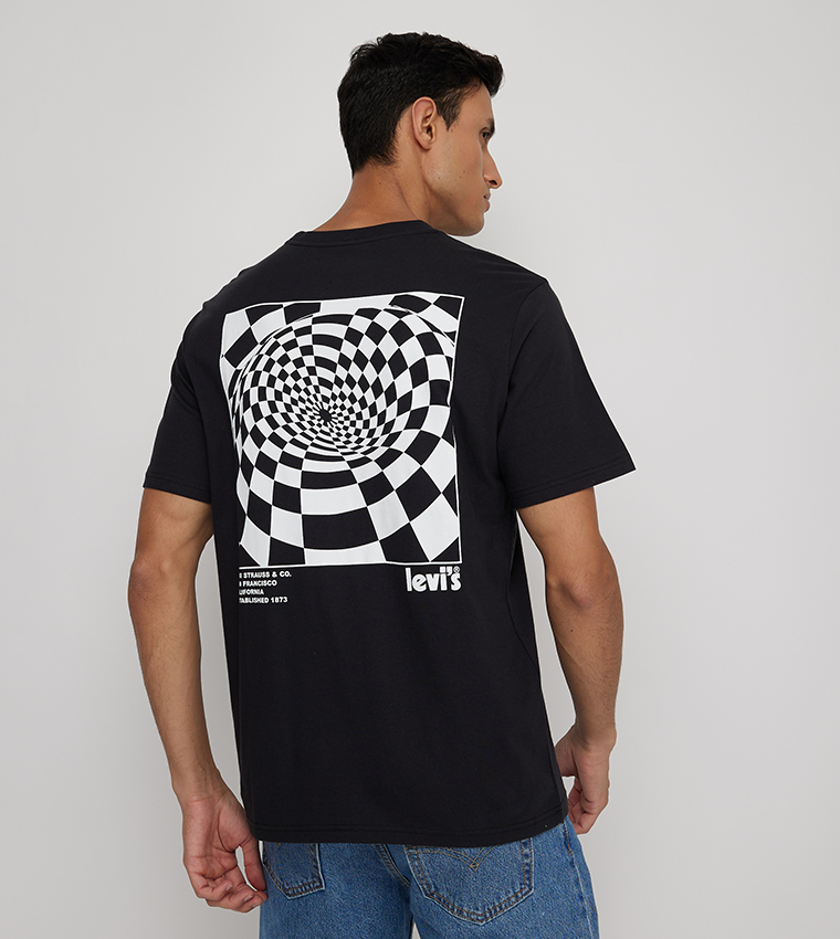 Levis checkerboard outlet t shirt