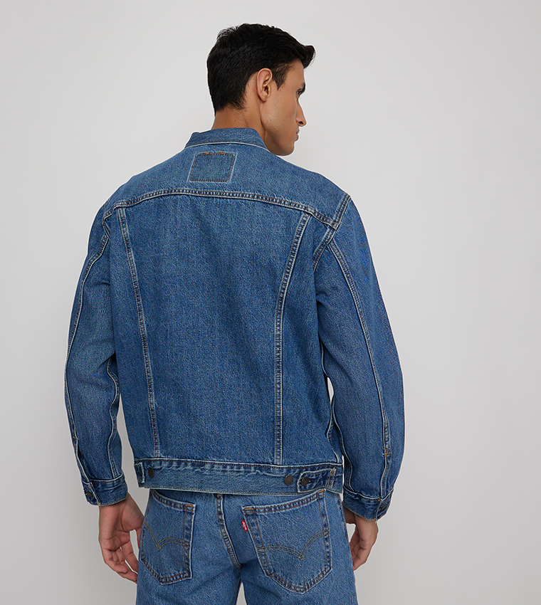 Levi's indigo deals denim jacket